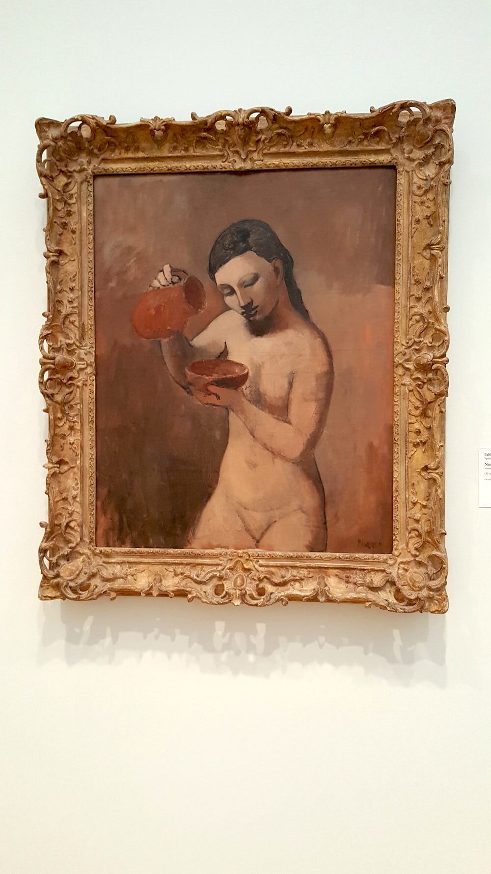 Another Picasso: Nude with Pitcher from 1906.