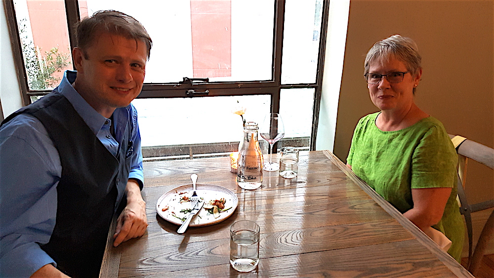 Dennis Perkins and Cindy Moffett.