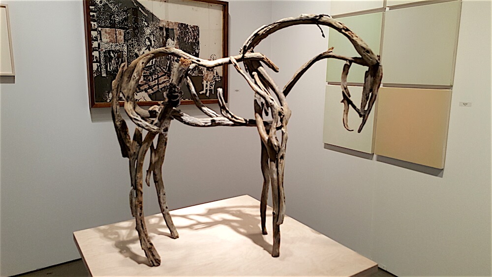Very nice horse piece from Anglim Gilbert Gallery in San Francisco.
