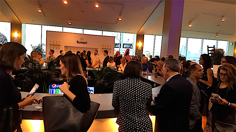 Later that evening, more than 8,000 people attended an opening night reception. We had little patience for standing in line for food and drinks, so we left and headed to one of those fabulous restaurants in the previous Blue Streak post.