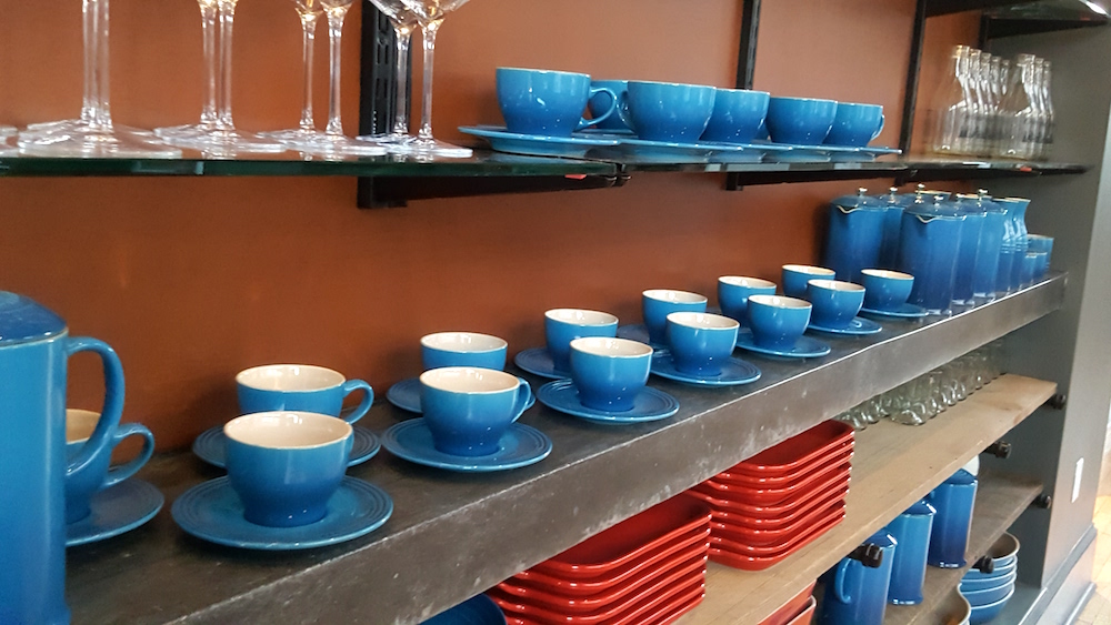 Le Creuset is a colorful partner.