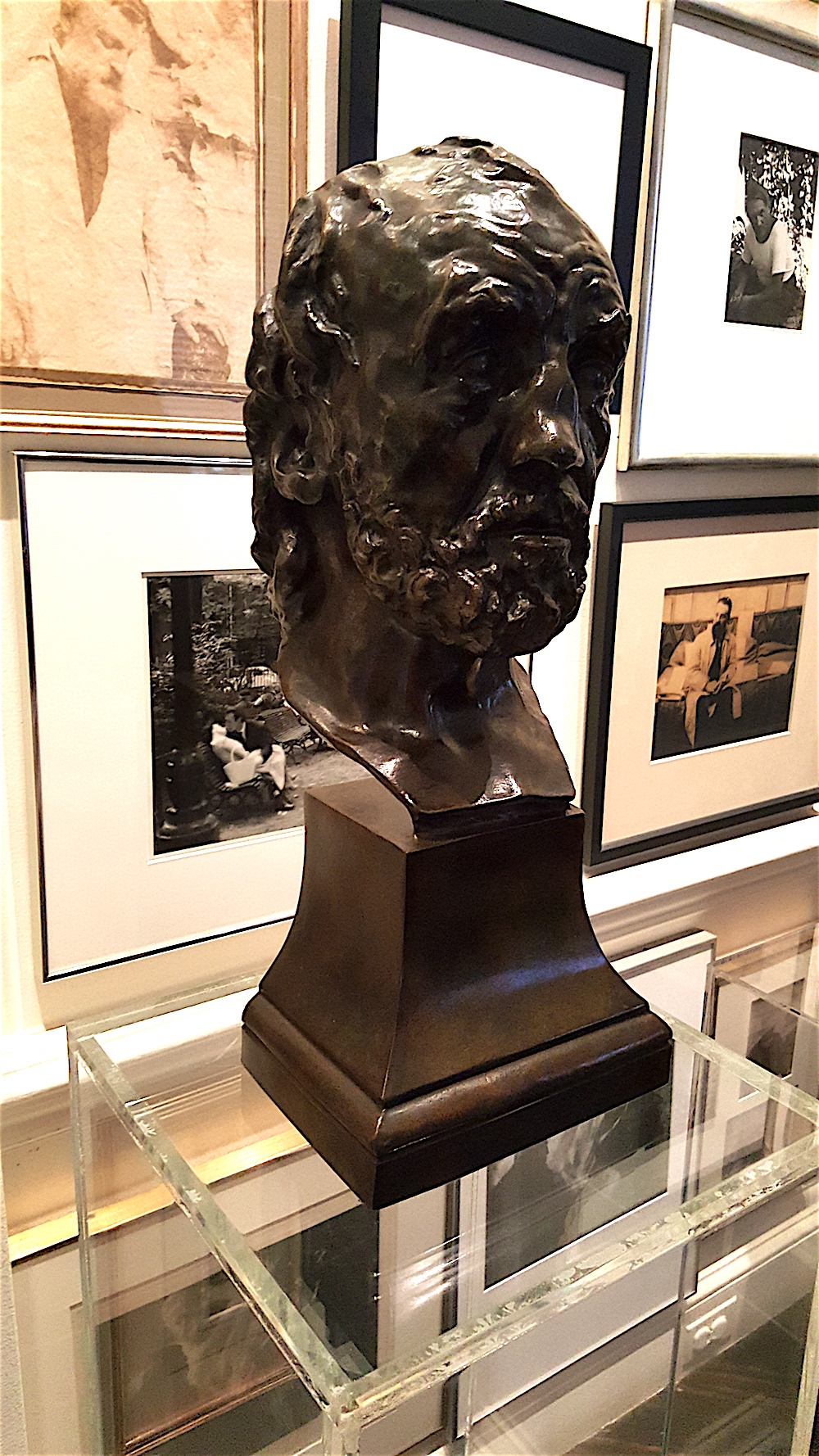 Here's a Rodin piece: Man with the Broken Nose.