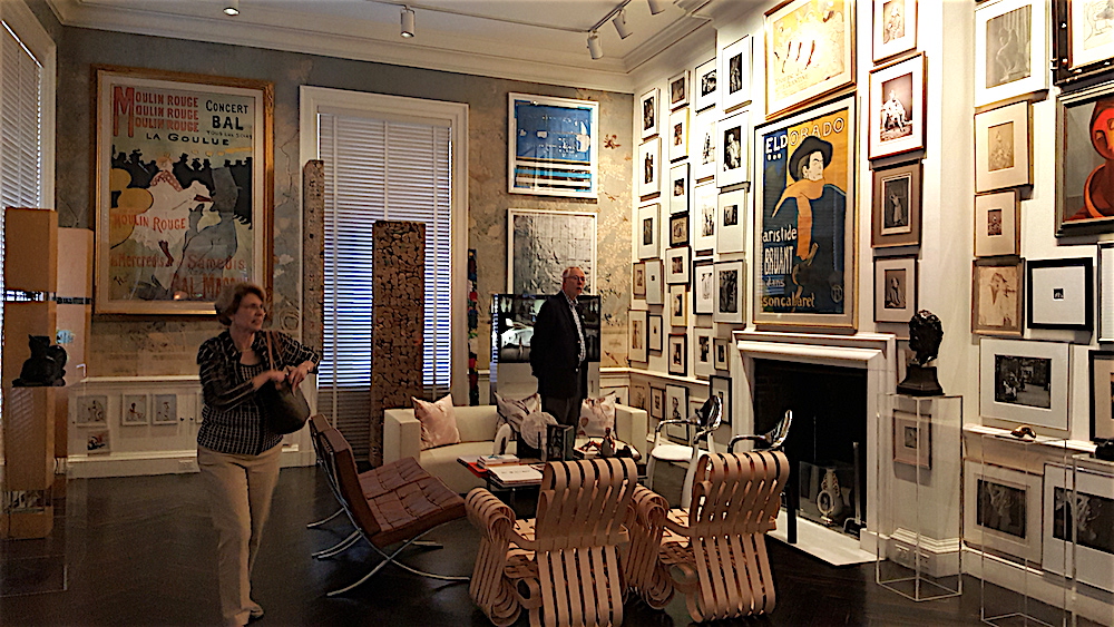 Here's their living room. A bit overwhelming, don't you think?