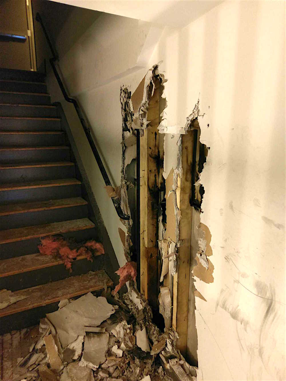 Second floor. (Photo by Scott Bird)