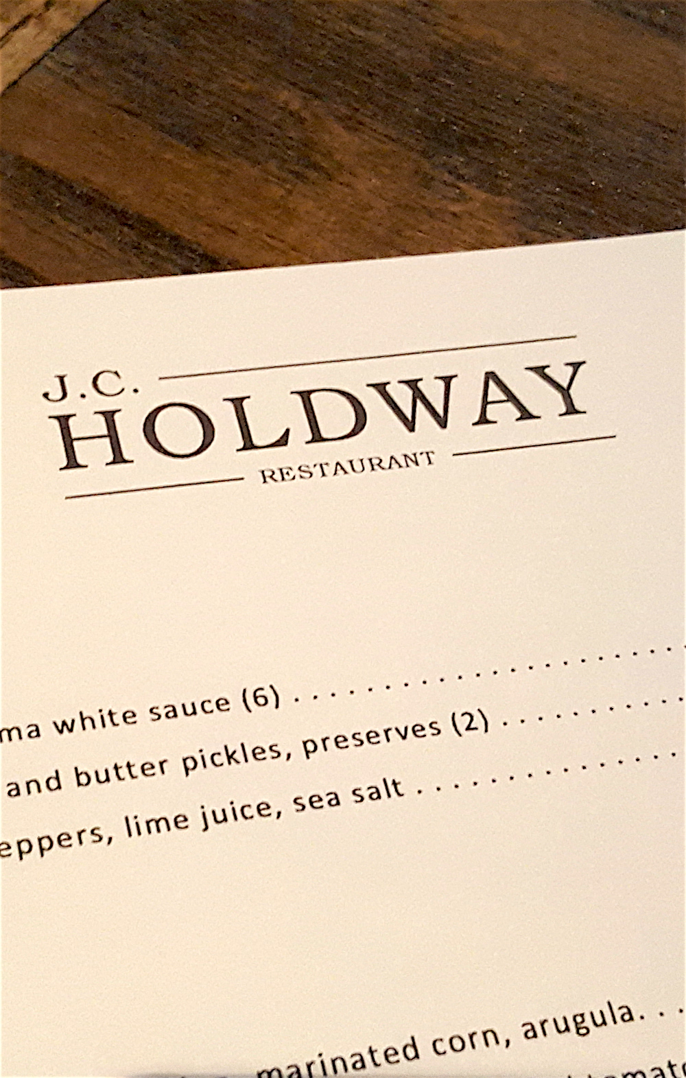 The menu truly has something for everyone from seafood to chicken to beef with several vegetarian options, as well. The most expensive entree is the wood grilled Denver steak for $26.