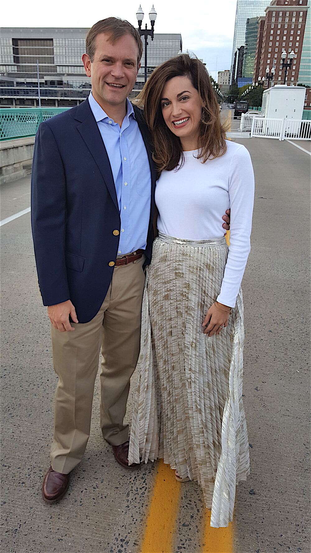 City Councilman Marshall Stair and wife, Natalie.