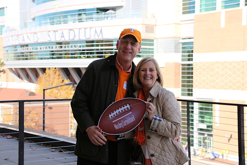 Bruce and Tami Hartmann. (Photo by Pam Rhoades)