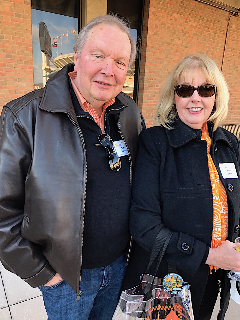 Sam and Sheri Swan.