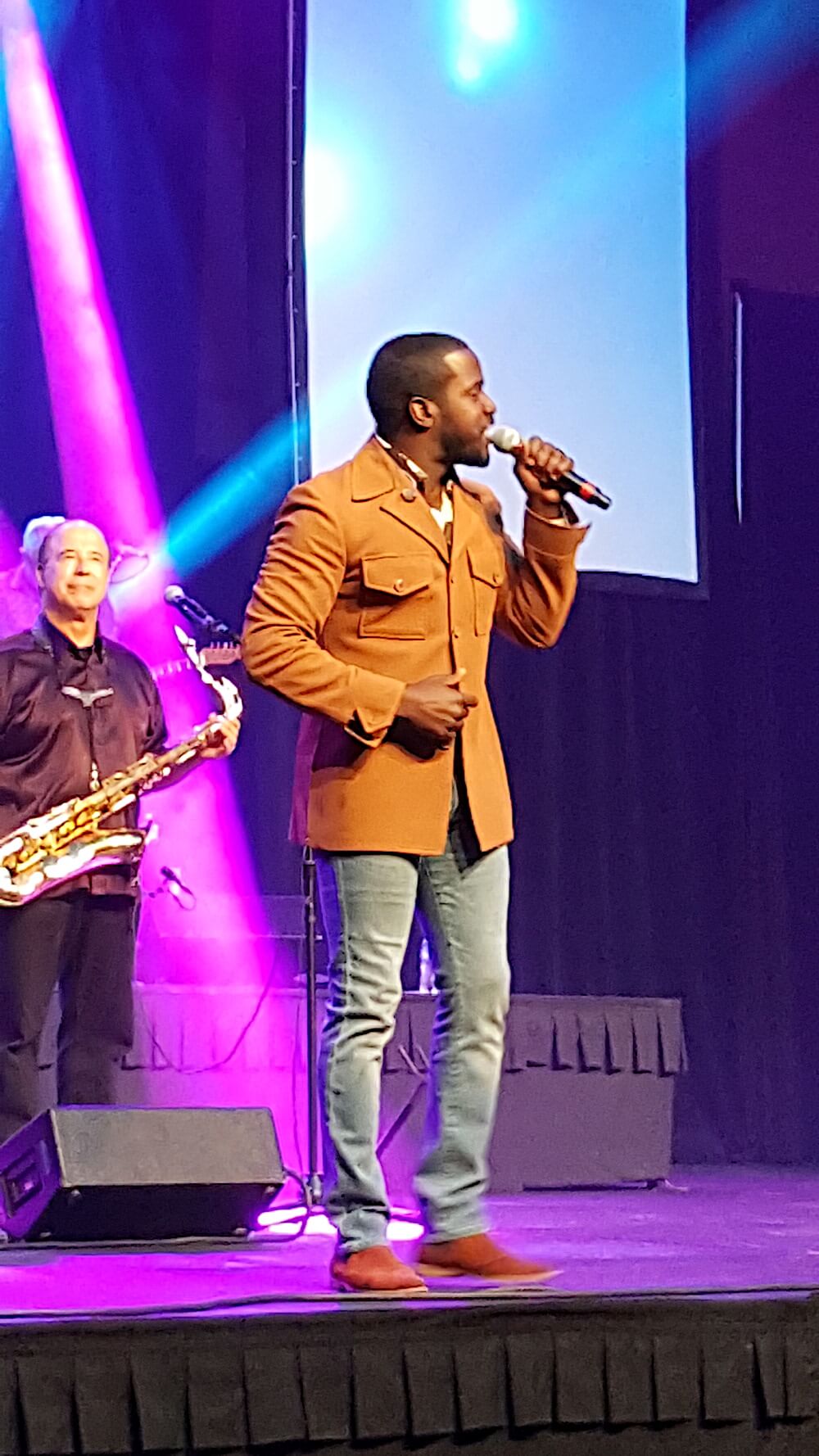Lead vocalist Marcus Scott was appealing in the way he interacted with the crowd.