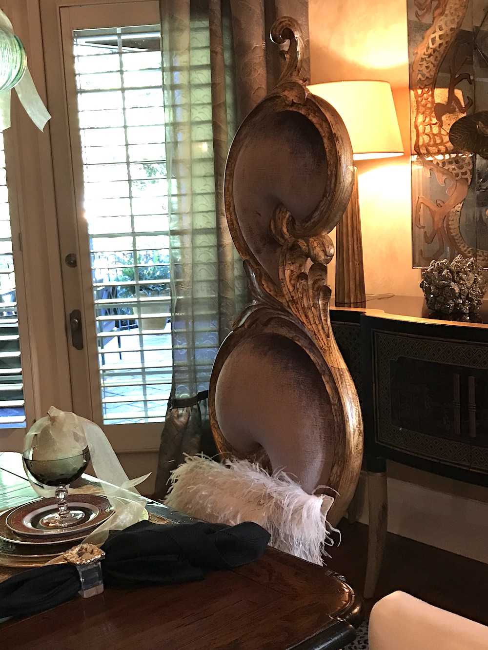 I have never seen a chair quite like this.