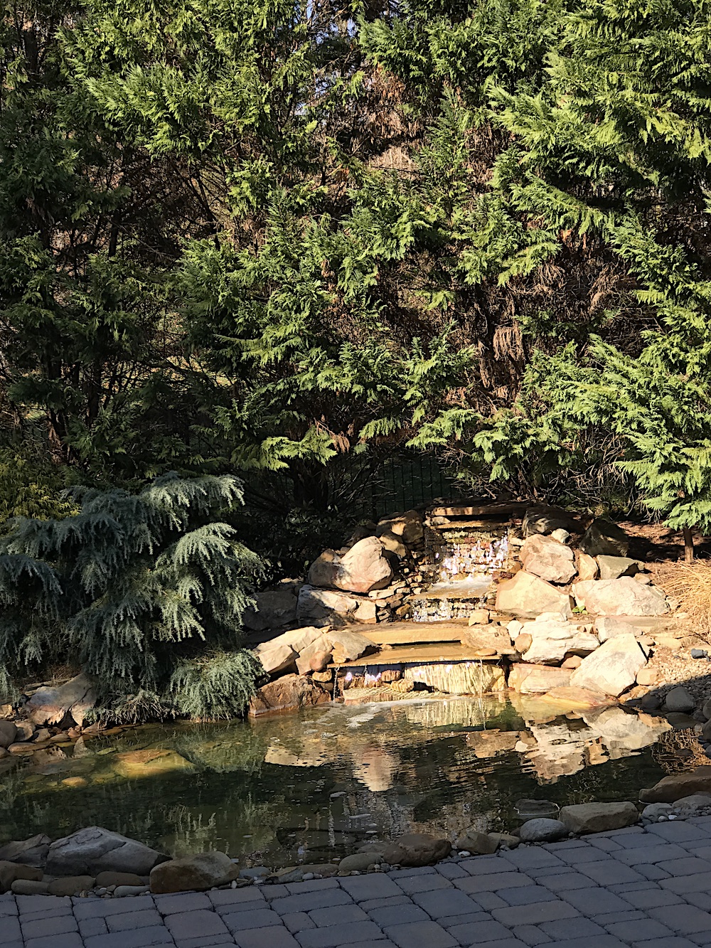 And water features.