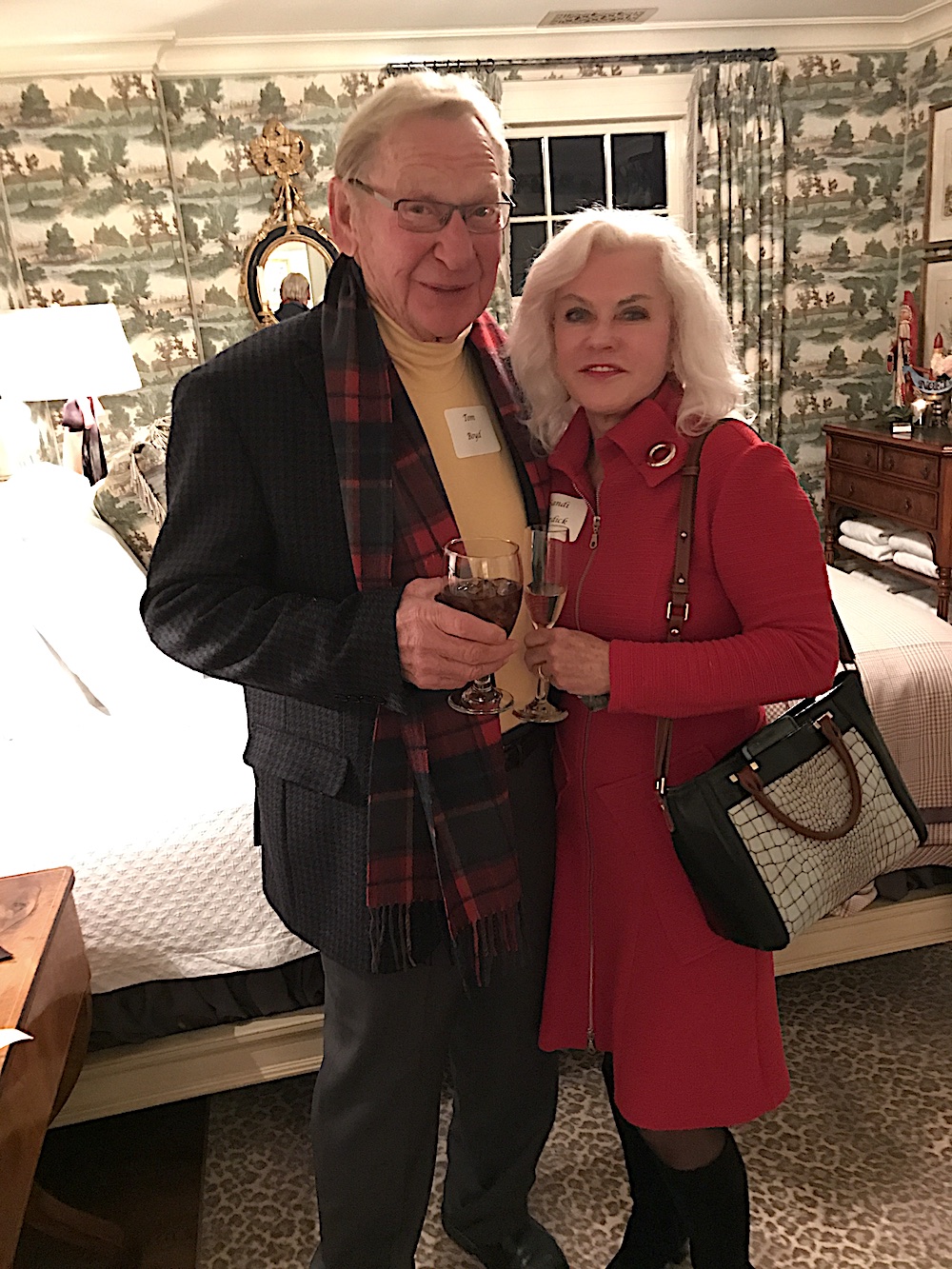 Tom Boyd and Sandi Burdick.