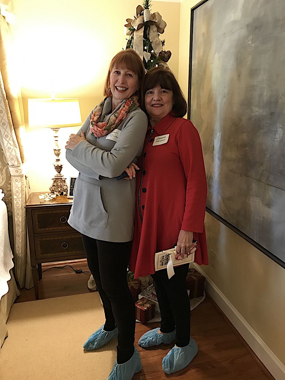 Elizabeth Offringa, left, with Barbara Furlong.
