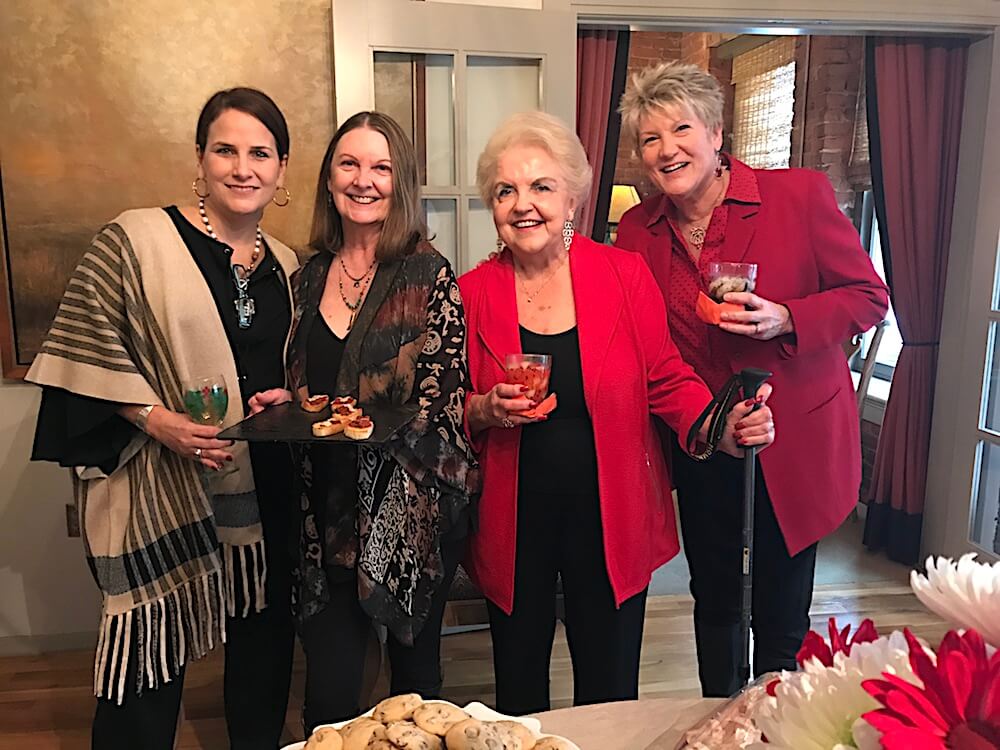 From left, Janet Testerman, Gay Lyons, Dawn Ford and Ranee Randby.