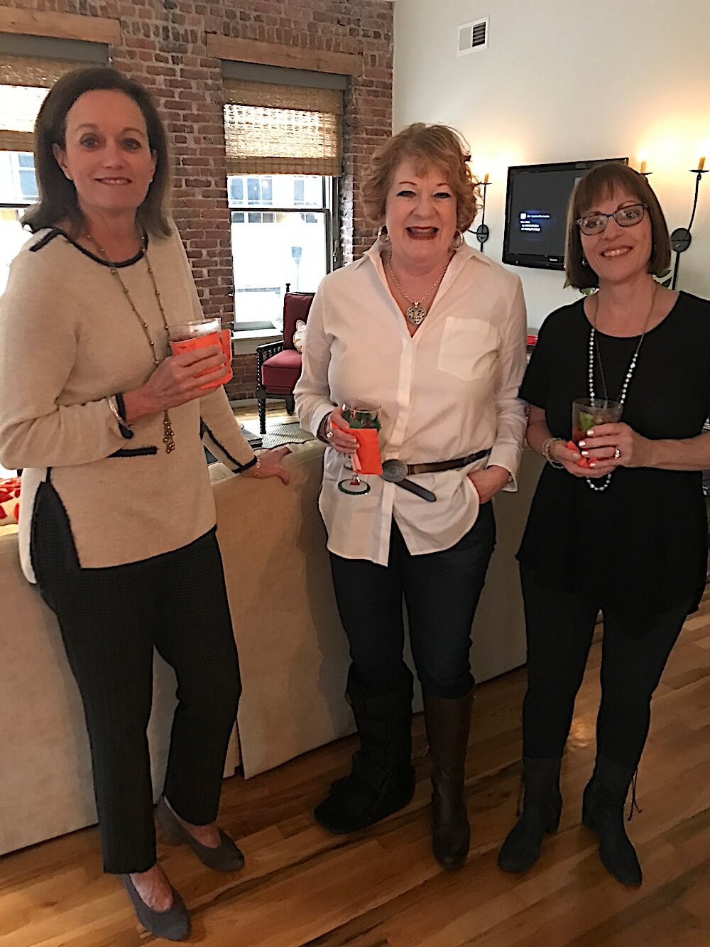 From left, Mintha Roach, Monique Anderson and Annette Winston.