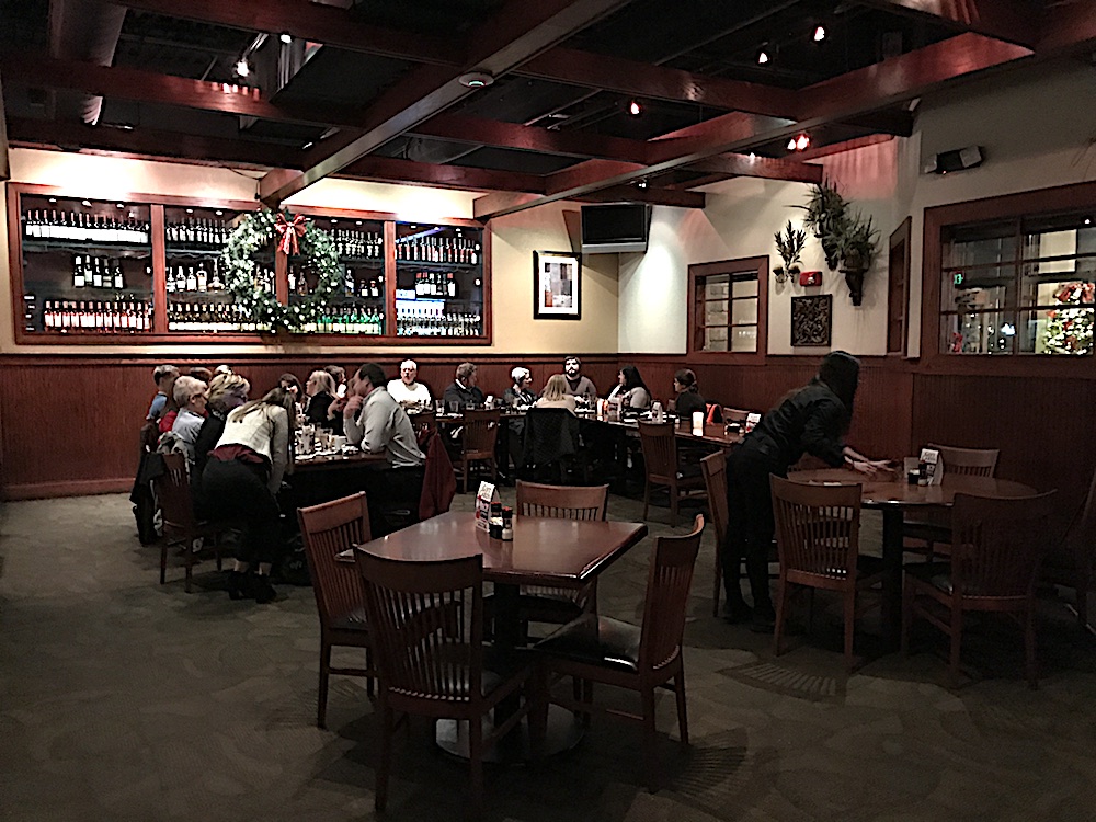 There were a few other tables occupied. But, usually, this is one of the busiest times of year for Pigeon Forge.
