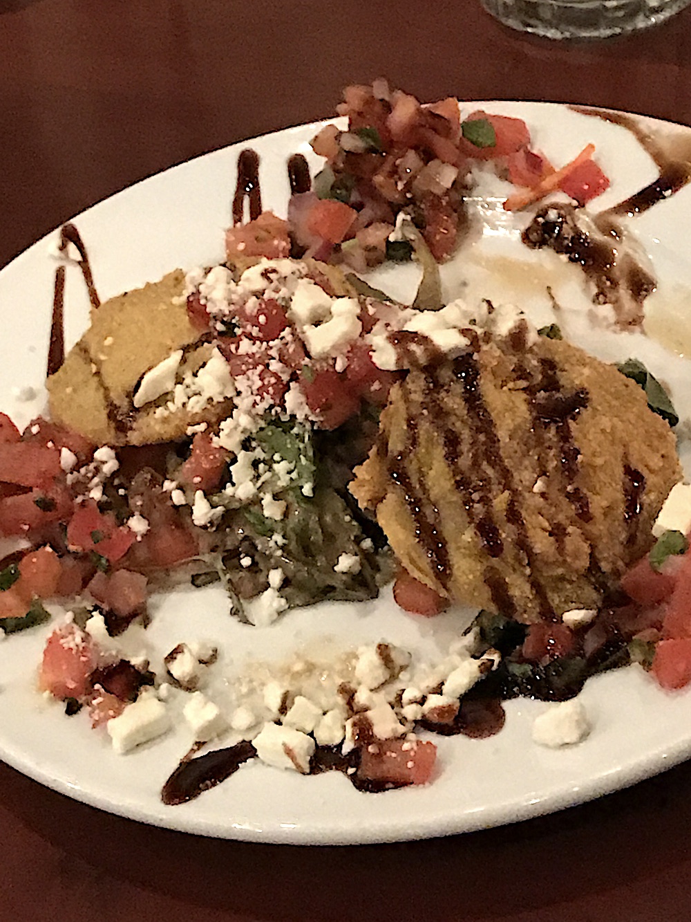 Fried green tomatoes.
