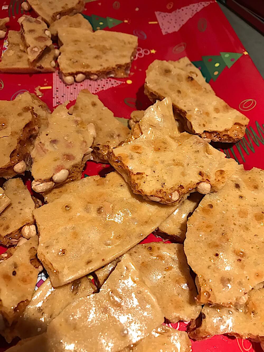 Rachel Ford's peanut brittle brought raves.