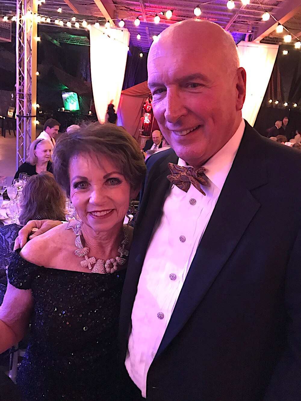 The host and hostess.