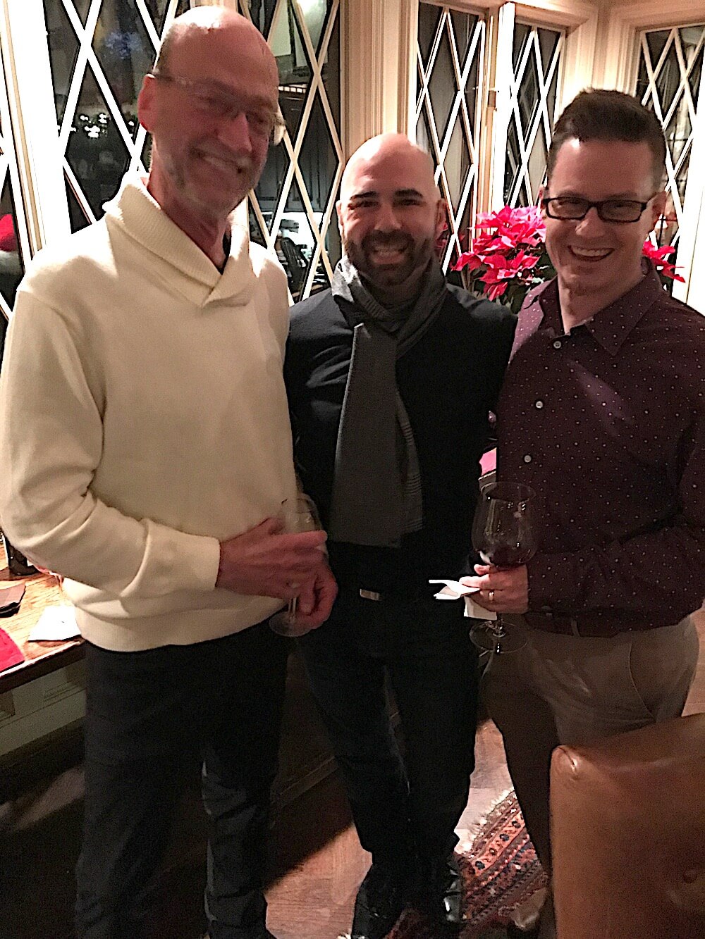 From left, Donald Thorne, Jeffrey Stanley and David Byrd.