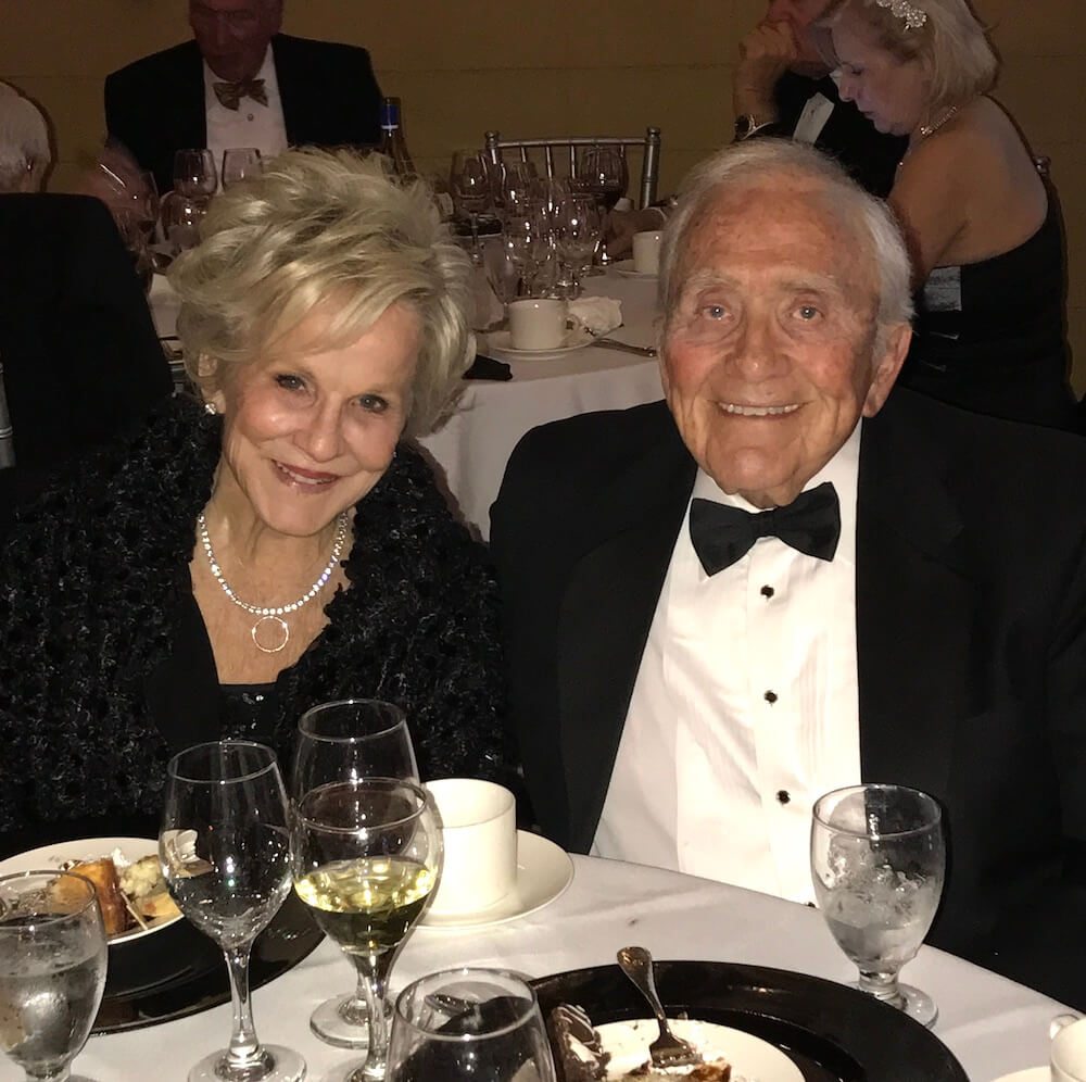 Janet Testerman Crossley and Bill Regas.