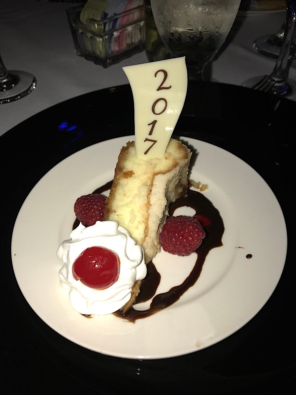 The cheesecake was awesome.