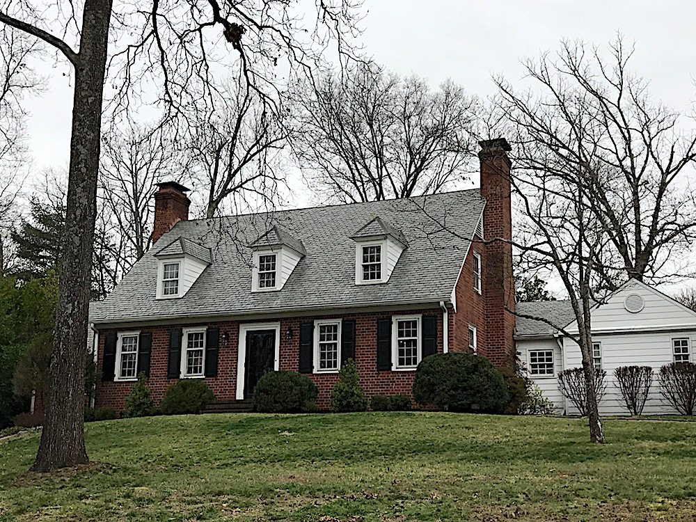 The Rutenbergs' home was built in 1941 by the famous Knoxville firm Baumann and Baumann. It was constructed as the parson's house for First Presbyterian Church, according to Pat Rutenberg.