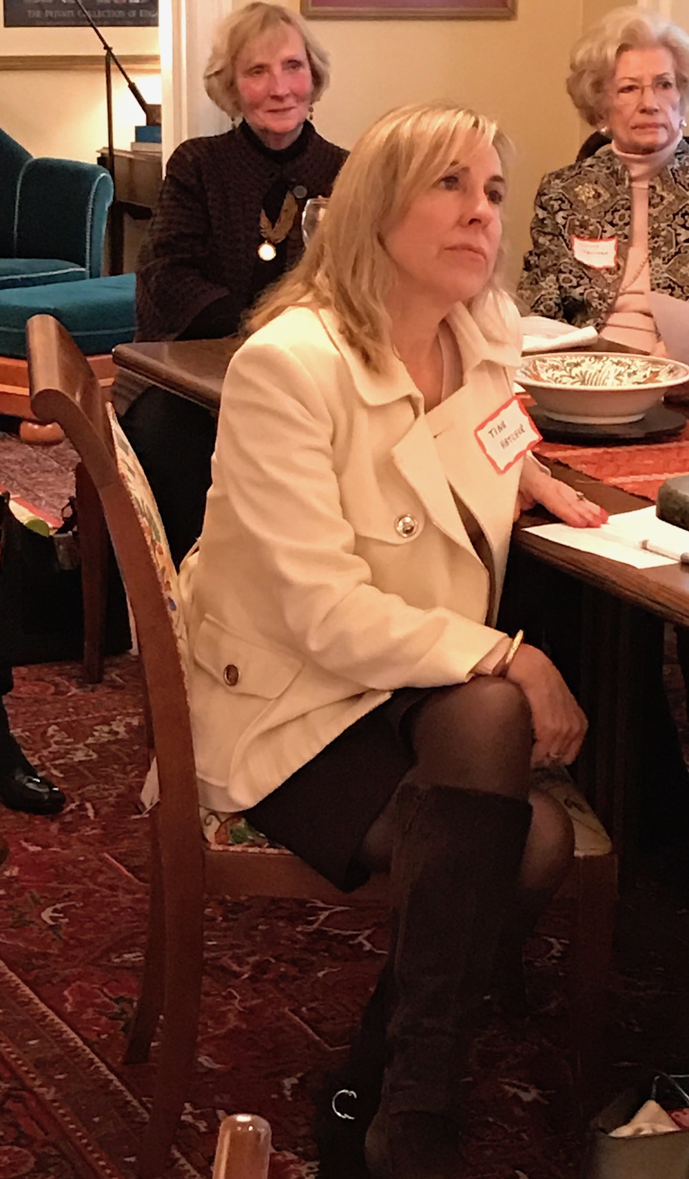 Tina Hatcher had a front row seat.