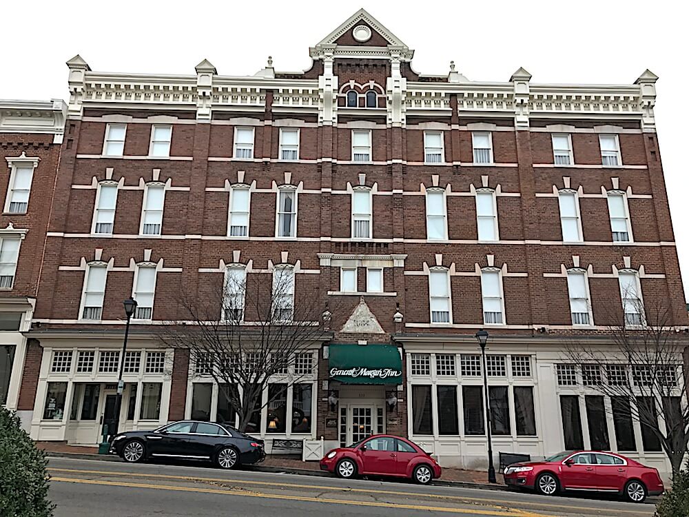 The General Morgan Inn originally was built in 1884 as a railroad hotel. Today it is the crown jewel of Greeneville’s downtown historic district.