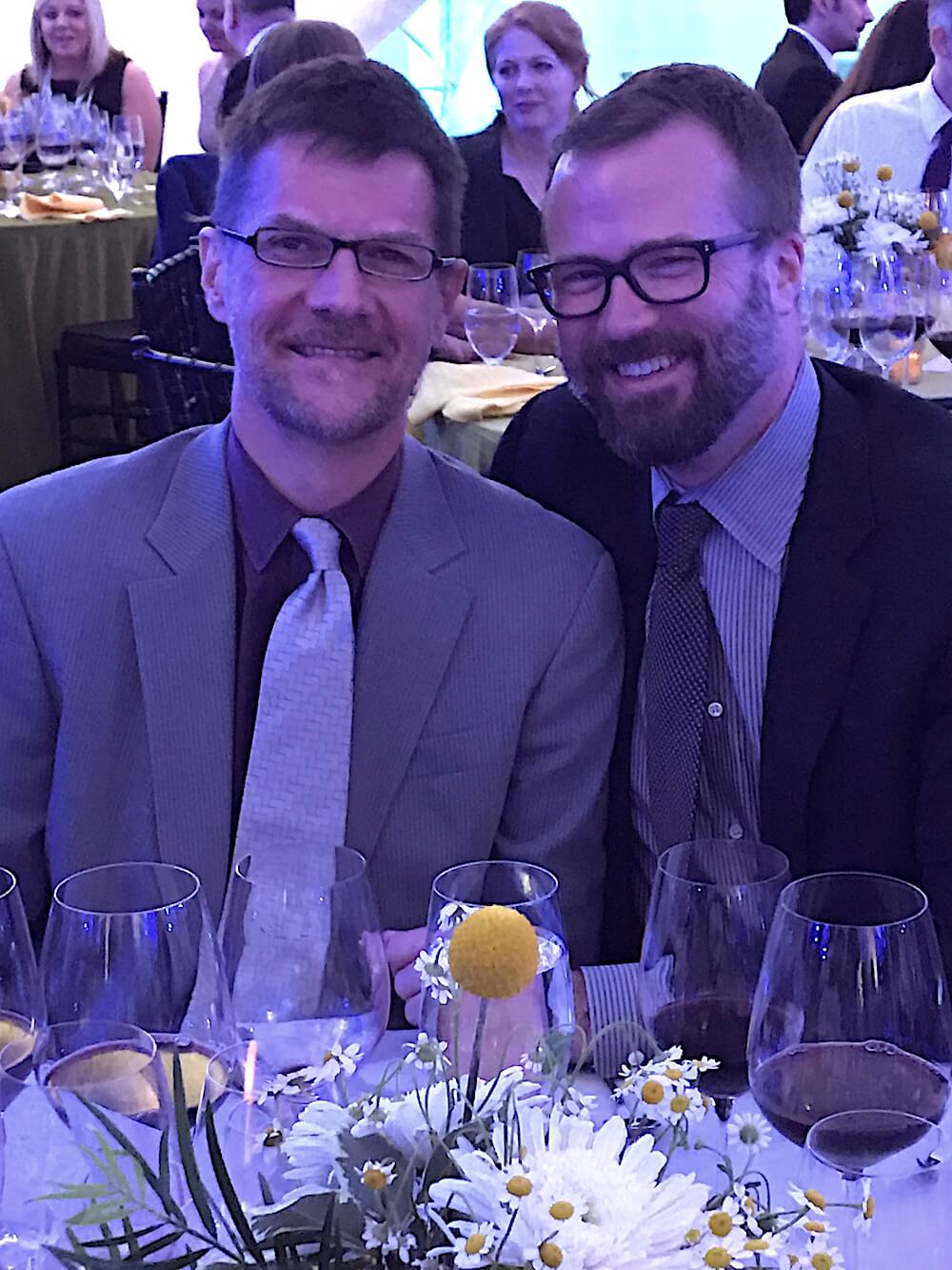 R.J. Hinde, left, and John Winemiller.