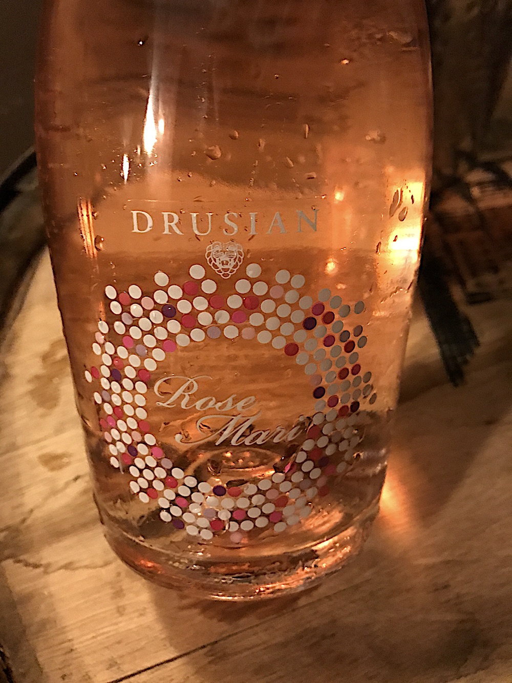 Along with this beautiful and bubbly