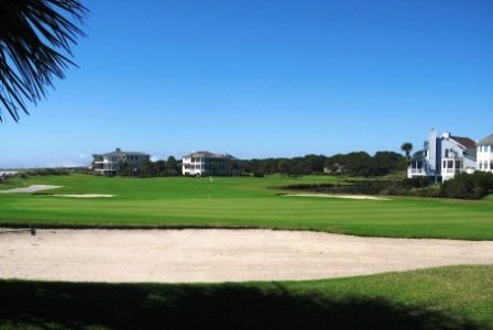 golfcourse Ninth hole of Ocean Point Golf Course