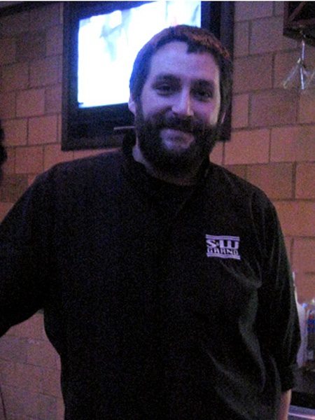 This is Ben Bishop. If you are lucky, he'll be behind the downstairs bar of the S&W Grand when you go there
