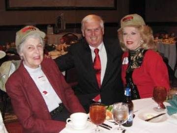 From left: Betsey Creekmore, Congressman Jimmy Duncan and Mary Costa