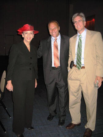 anneleadbetterkeim Ron Leadbetter,center, is running for state Senate. He poses here with attorney Anne McKinney and David Keim.
