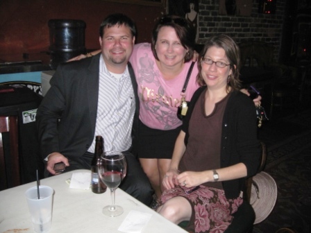 jeremy-glenneth-paige From left: Jeremy Floyd, Glenneth Reed and Paige Travis at Preservation Pub.