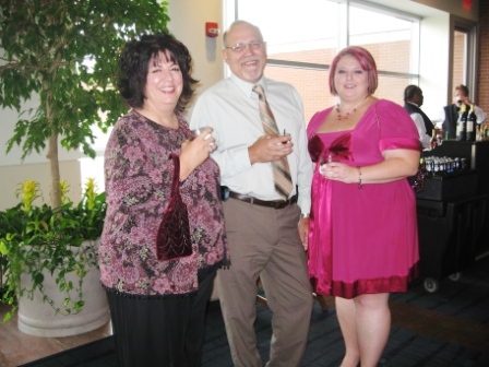 shauns-peeps From left, Kathy and George Lovell, and Connie Nachtrab. They came from Sevier County to see Kathy's sister, Shaun Fulco, perform in the show.