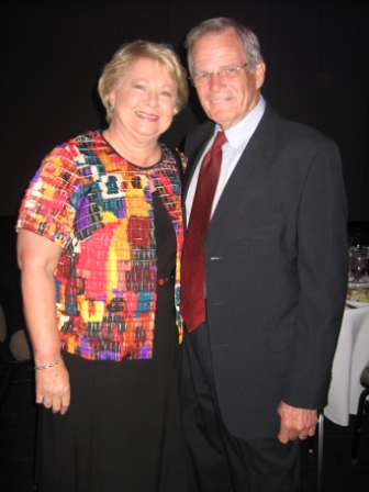 wandabillwilliams Wanda and Bill Williams. Bill is Gene Patterson's mentor and he spoke about Patterson as the show opened.