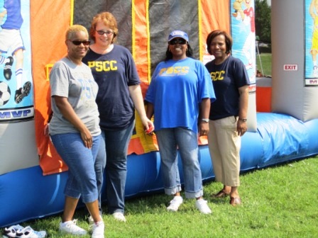 pscc The folks from Pellissippi State Community College staffed this big inflatable that they provided. From left: Cynthia Dirl, Patti Rogers, Benita Turner and Rosalyn Tillman, who also is an Urban League board member.