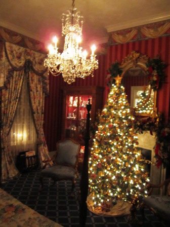 The tree in the guest room is the "gold tree." 