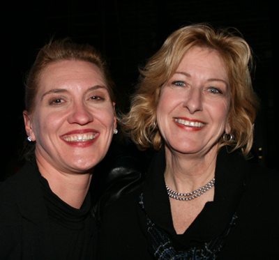 Mary Bogert, left, of the Knoxville Convention Center, and Jane Burritt of the Public Building Authority.
