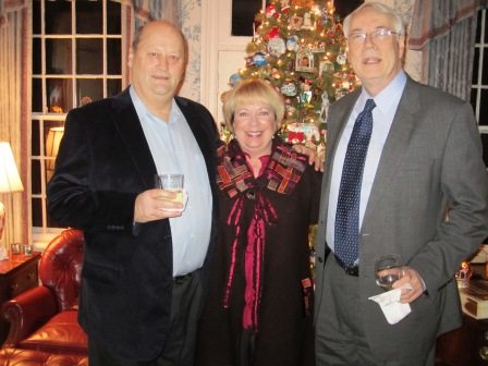 Guests, from left, Richard Ford, Jeannie Dulaney and Alan Carmichael
