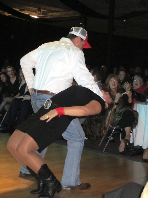 farmer-2 As he dipped his partner, Kelli Rainey, his phone rang, just like in the Farm Bureau ads!