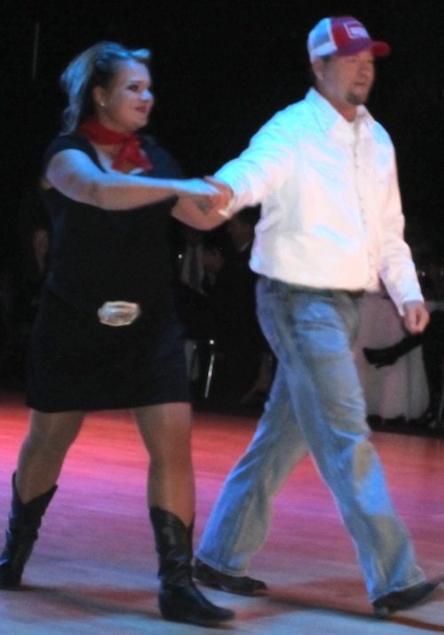 farmer-walking Part of Farmer Charlie's western dance routine.