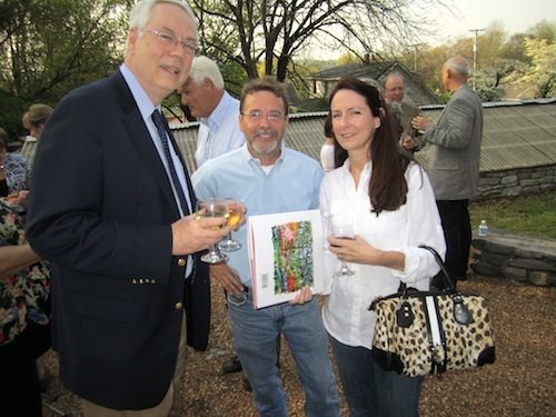 alan-and-kilpatricks Alan Carmichael, left, with Steve and Eleanor Kilpatrick