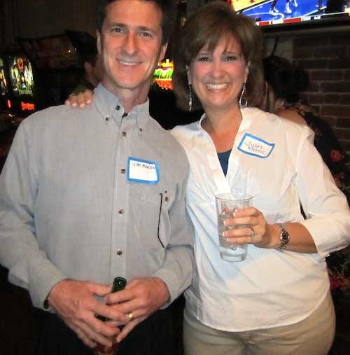 jim-martin-and-julie-morris Jim Martin and Julie Morris, WBIR promotions director who helped arrange the event