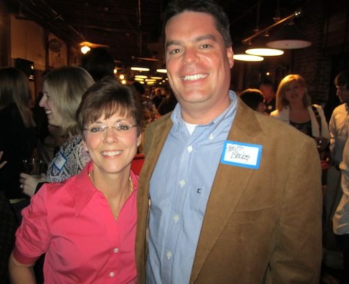 margie-nichols-travis-brickey Former news director Margie Nichols is at UT now. Travis Brickey is at TVA.