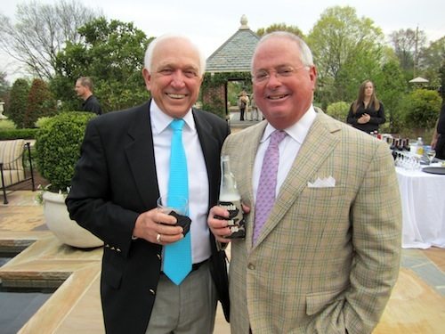 steve-and-friend Host Steve Bailey, right, and Sid Blalock