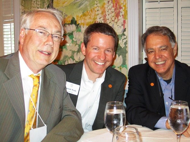 alan-patrick-bill From left, Alan Carmichael, Patrick Wade and Bill Owen. Wade was in charge of the event for UT.