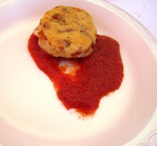 pizza-biscuit Here's a closer look at that pizza biscuit. Yum!